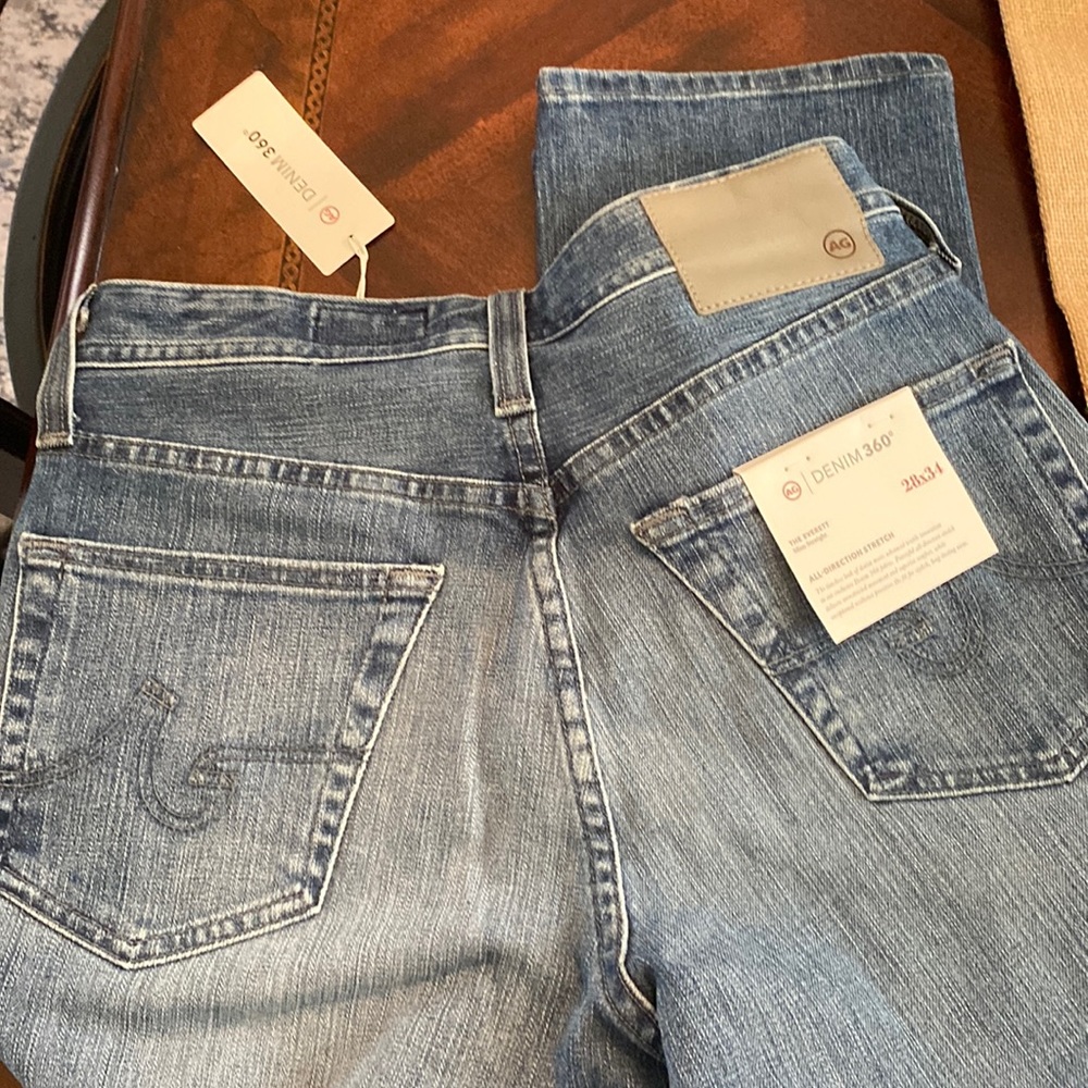 NWT AG Adriano Goldschmied Denim 360* The Everett Slim Straight Jeans